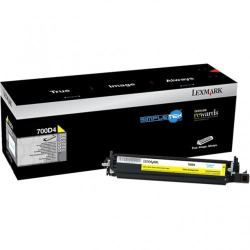 Lexmark 70C0D40 Developer Unit Original Yellow For Cs Cx 310 410 510 2130_ - 第 3/4 張圖片