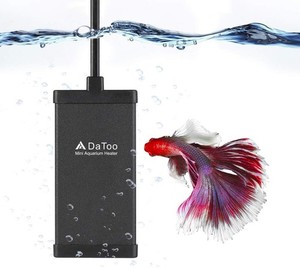 Small Aquarium Heater Mini Betta Flat Fish Tank Heaters for 1 1.5 Gallon 10 Watt