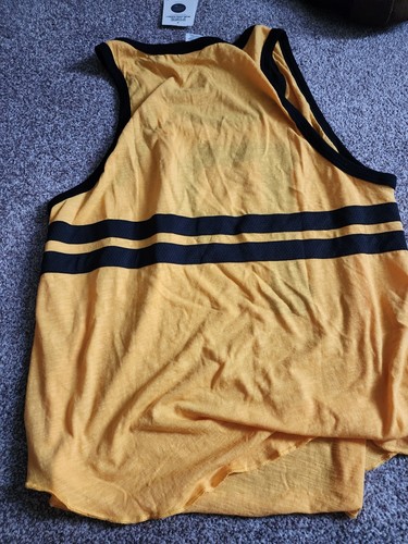 Pittsburgh Pirates Tank Top, Pink By Victoria Secret Medium Women’s Yellow Black - Picture 5 of 5