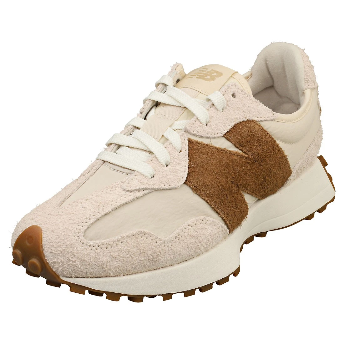 New Balance 327 Sneaker Beige Marrone Unisex 44.5 EU