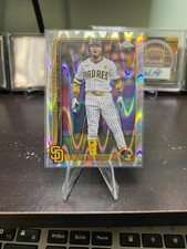 2025 Topps Chrome Raywave Refractor Luis Arraez #216 Padres