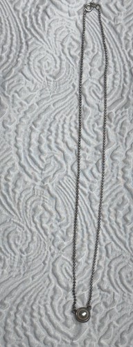 Vintage 925 Sterlingsilber Italien kleine runde Perlenkette 18,5"Perlenkette - Bild 3 von 14