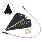 Directional Gain of 6dBi in a Compact Size HT5 UWB Log Periodic Antenna