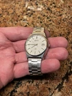 New Belt [Exc+5] SEIKO GQ Twin Quartz 9942-8000 Vintage Men's From JAPAN Y876