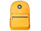 ANTARTIK backpack wallet with handle and front pocket with zipper mustard color 