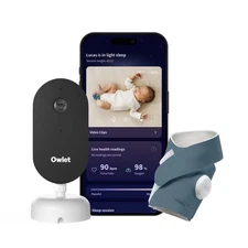 Owlet Dream Duo – Smart Baby Monitor (Camera + Dream Sock) Brand New Sealed-Blue