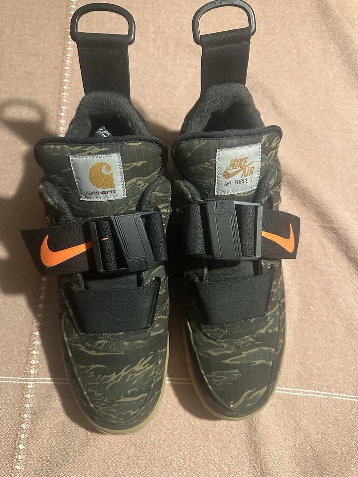 Nike Carhartt WIP x Air Force 1 Utility Premium Low Camo - Image 3 of 4