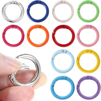 Mabor 12 StüCk Bunt Karabiner Klein Karabinerhaken 24Mm O-Ring SchlüSselanhäNger