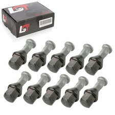 10x RÄNDELBOLZEN MIT RADMUTTER M12x1,5 x 46mm FÜR FORD ESCORT *NEU*