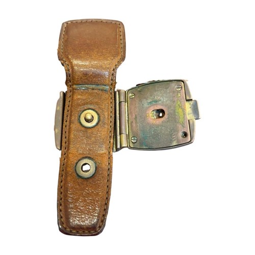 Maletín de cuero marrón ALFRED DUNHILL bolso de negocios - Imagen 8 de 8
