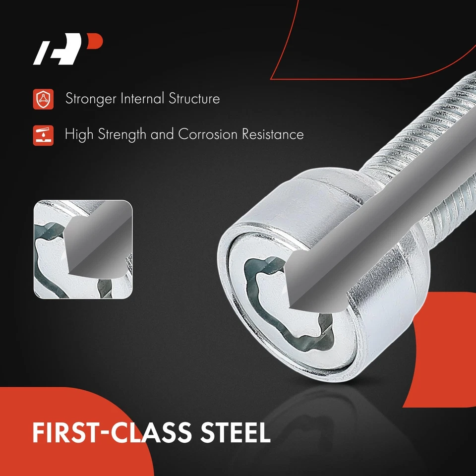 Tuerca de rueda A-Premium 5x M14-1.5 para Audi A4 A6 A3 TT A4 allroad A3 Quattro Foto 4 de 4