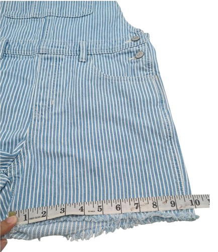 LOT 3 OLD NAVY Girl's Overrall Denim Jean Shortalls Bib Shorts Floral XL 14/16 - Picture 13 of 21