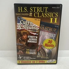 H.S. STRUT CUTT'N & STRUTT'N 3 & 4 DVDS 30 HUNTS ON 2 DVDS