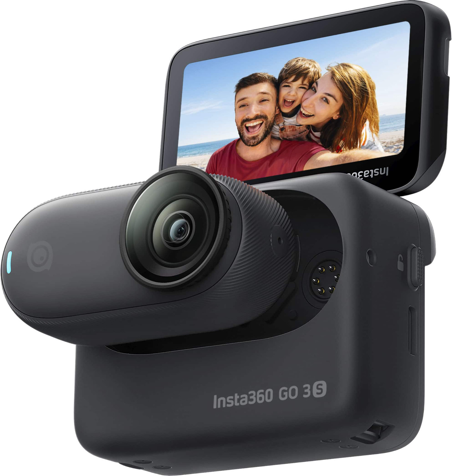 Экшн-камера Insta360 - GO 3S (128 ГБ) - черная