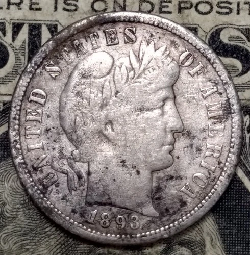 1893-S Barber Dime