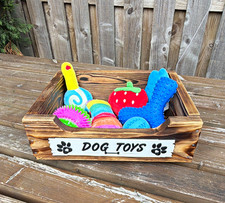Small Dog Toy crate empty