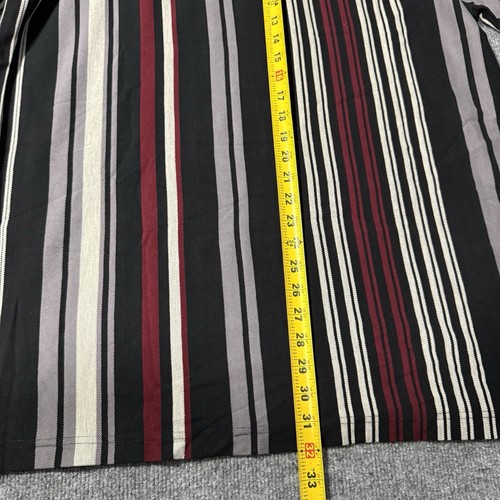 Vintage Greg Norman Collection Polo Langarm Shirt XL Streifen 100% Baumwolle - Bild 7 von 7