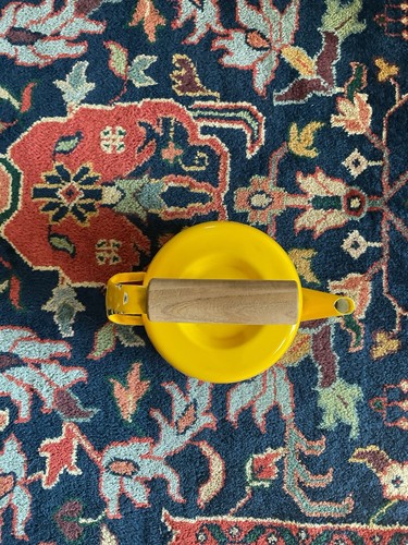 Dansk Kobenstyle Kettle Yellow See All Photos As Is  - Picture 3 of 10