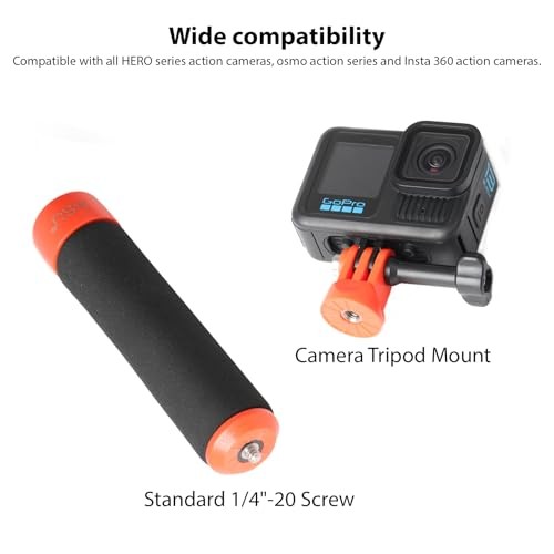  Floating Hand Grip Waterproof Monopod Compatible with GoPro Hero Series  - Picture 5 of 8