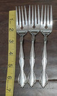 Lot of 3 Oneida Community Cantata Salad Forks Parties Gatherings Holidays