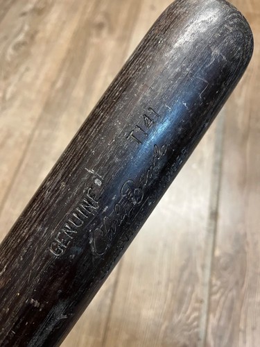 Chris Bando Original Game Used Baseball Bat MLB Louisville Cleveland Indians - Picture 3 of 16