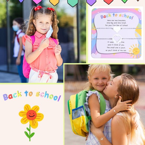 Erster Schultag Armband Schulanfang erste Klasse zweite Armband Mama An - Bild 4 von 6