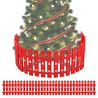 Christmas Tree Fence Protector for Kids, Dogs, Pets - 30 Pack Indoor Plastic ...