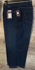 gloria vanderbilt size 20W amanda capri length classic rise denim pants