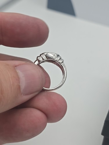 Ring Sterlingsilber und Granat Größe 5 - Bild 5 von 9