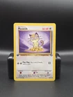 Pokémon Meowth Jungle Set 56/64 1st Edition Regular Common Vintage 1999 WOTC TCG