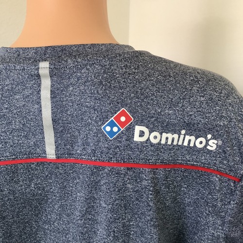Dominos Gear Shirt Damen Mitarbeiter Kurzarm V-Ausschnitt Dri-Fit, Größe L - Bild 5 von 18