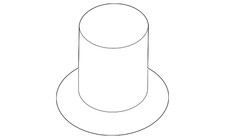 Genuine Nissan Wheel Opening Molding Grommet 76881-JG00A