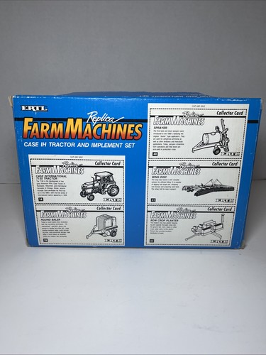 1996 Ertl 271 Farm Country Case IH Tractor & Implement Set Diecast Metal NOS NIB - Picture 5 of 17