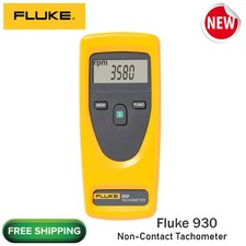 Fluke 930 Digital Tachometer Non Contact Photo RPM Tach Meter Motor Speed Gauge