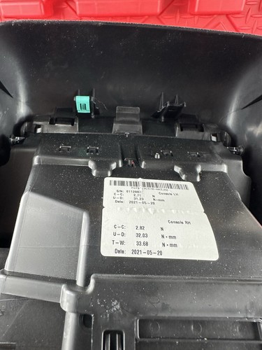 2021-23 Ford Bronco Sport Center Console Rear Panel w Vents M1PB-S045B72-BB OEM - Picture 13 of 13