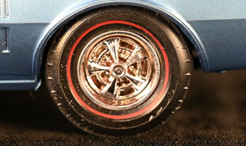 1967 Firebird Blue Convertible Redline Tires Dealer Promo MPC Excellent - Picture 10 of 14