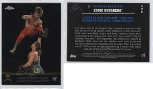 2014 Topps Chrome WWE Champion Spotlight Eddie Guerrero Eddie Guerrero #2