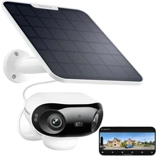 REOLINK Argus 4 Pro 4K Solar Wireless Outdoor Security Camera 180° Dual Lens