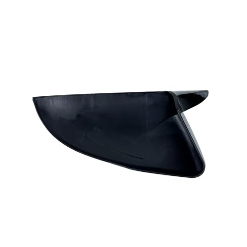 Rear View Side Mirror Cover Side Mirror Cap Compatible with Kia Glossy Black - Picture 4 of 7