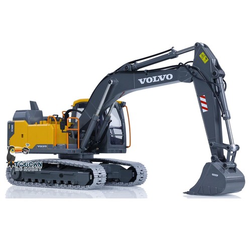 1:14 RC Excavator Double E E010 EC160E Full Alloy Metal Digger Model Light Servo - Picture 7 of 24