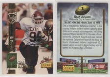 1994 Signature Rookies Authentic Signatures /7750 Sam Adams #1 Auto