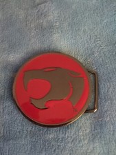 Vintage ThunderCats Belt Buckle Sci-fi 2004 Warner Bros Entertainment  Ted Wolf