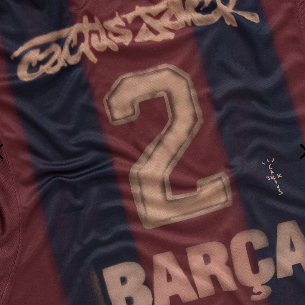 ウェア NIKE x CJ x FC BARCELONA RETRO 2000/01 CJ X NIKE X FC BARCELONA RETRO 2000/01 HOME SKELETON JERSEY