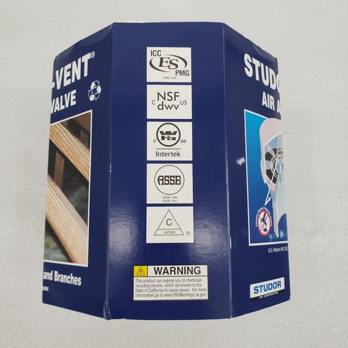 Studor Maxi-Vent 20302 Lufteintrittsventil passend für 3" oder 4" Rohre - Bild 4 von 6