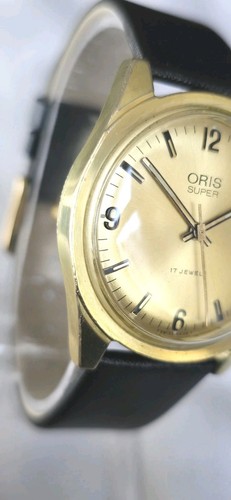 Mens Genuine Vintage ORIS SUPER 17 Jewels Swiss Made Mechanical Wristwatch - Picture 3 of 11
