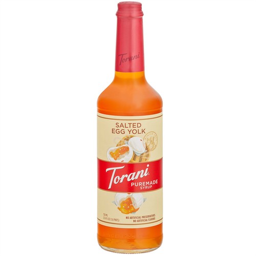 Torani Puremade Sciroppo Aroma Tuorlo d'uovo Salato 750 ml Bottiglia Vetro 880692854 - Foto 1 di 2