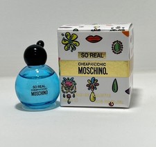 Moschino Cheap And Chic So Real 4.9ml EDT Splash Mini For Women New In Box