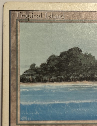 Tropical Island Revised MP Moderately Played MTG Magic the Gathering Dual Land - Picture 2 of 12