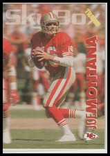 1993 Joe Montana Skybox Traded Football #139 Kansas City Chiefs