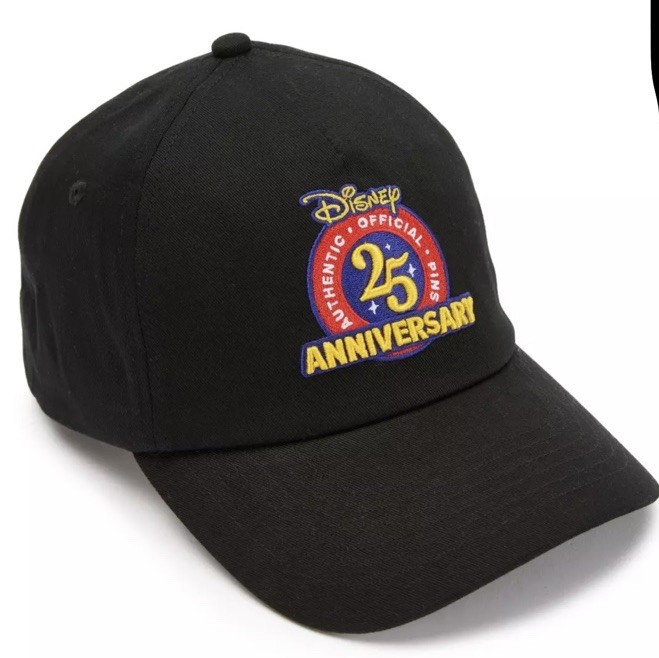 NWT!! Disney 25th Anniversary Pin Trader Hat